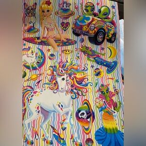 Lisa Frank large sheet